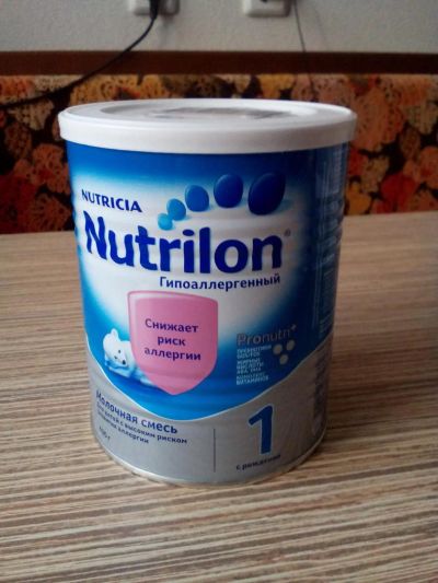 Лот: 7157135. Фото: 1. Детская смесь Nutrilon гипоаллергенная. Детское питание
