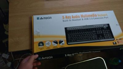 Лот: 10045968. Фото: 1. Клавиатура для пк A4-Tech KX-5MU... Клавиатуры и мыши