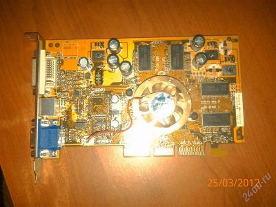 Лот: 1674324. Фото: 1. Видеокарта GeForce 128 mb с рубля. Видеокарты
