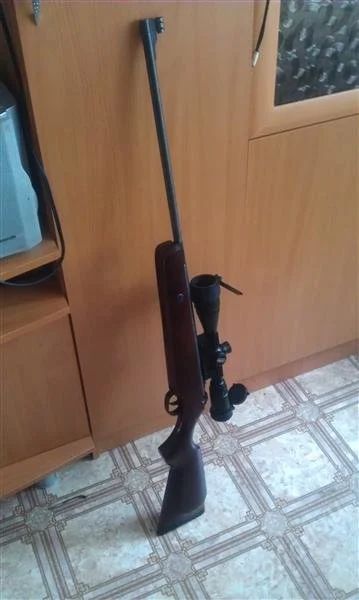 Лот: 2909986. Фото: 1. Пружино-поршневая пневматическая... Пневматическое оружие