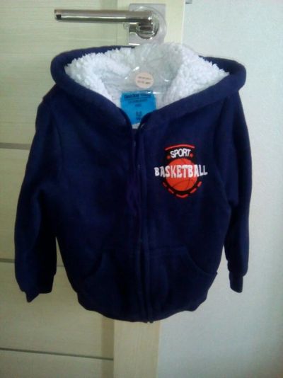 Лот: 11268474. Фото: 1. Утепленная кофта. Свитера, худи, толстовки