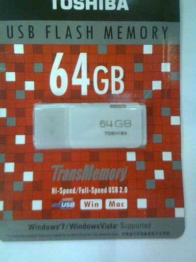 Лот: 4206753. Фото: 1. флешка USB Toshiba 64 GB. USB-флеш карты