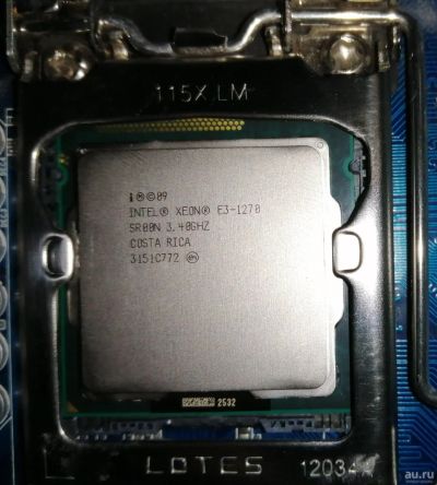 Лот: 16371705. Фото: 1. Процессор Intel Xeon E3-1270... Процессоры