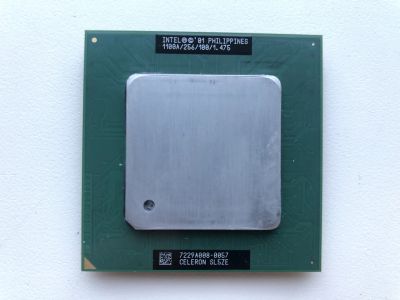 Лот: 21721400. Фото: 1. Intel Celeron 1100A (SL5ZE) Ретро. Процессоры