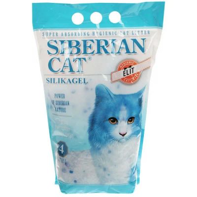 Лот: 25896072. Фото: 1. Сибирская кошка "Элитный" силикагель... Миски, лотки, наполнители