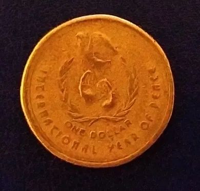 Лот: 19676647. Фото: 1. Австралия 1 доллар 1986 Международный... Австралия и Океания