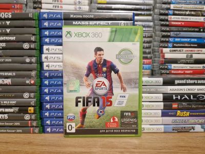 Лот: 25884559. Фото: 1. Игра FIFA 15 (XBox 360). Игры для консолей