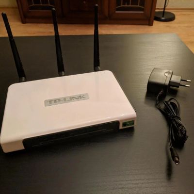 Лот: 12514207. Фото: 1. роутер tp-link tl-wr941nd + usb... Маршрутизаторы (роутеры)