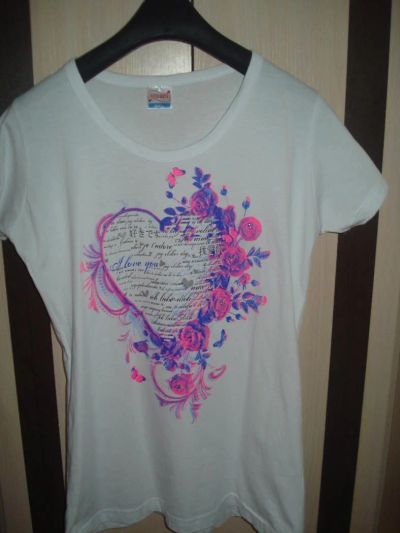 Лот: 4383393. Фото: 1. футболка женская размер 44-46. Футболки, топы и майки