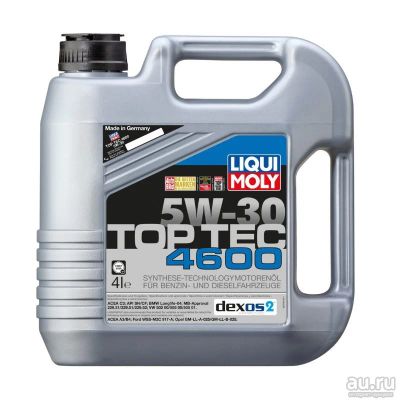 Лот: 12497429. Фото: 1. LIQUI MOLY Top Tec 4600 5W-30... Масла, жидкости