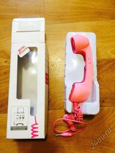 Лот: 5859577. Фото: 1. Мини телефон - ретро трубка для... Красноярск