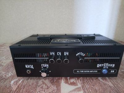 Лот: 23327116. Фото: 1. Ламповый гитарный стэк Kustom... Гитарные эффекты и комбоусилители