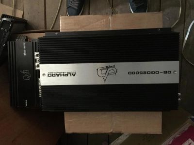 Лот: 10236144. Фото: 1. Усилитель Alphard deaf bonce ogo2500. Усилители
