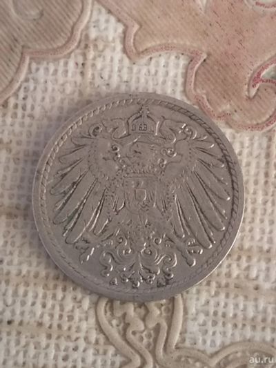 Лот: 16697108. Фото: 1. Германия 5 пфеннигов, 1911 Отметка... Германия и Австрия