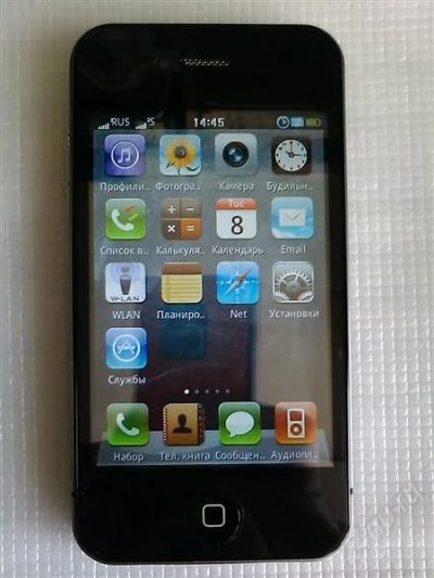 Лот: 760471. Фото: 1. Китайский IPHONE 4G (модель Phone... Кнопочные мобильные телефоны