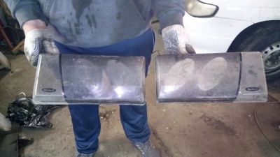 Лот: 11103656. Фото: 1. Защита фар ваз 05-07. Оптика и освещение