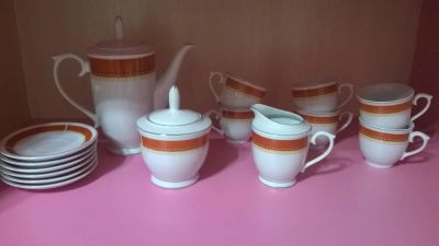 Лот: 7056383. Фото: 1. Чайный сервиз (Old China). Сервизы, наборы посуды