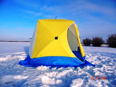 Лот: 14909630. Фото: 1. Палатка зимняя Стэк куб 3 ( трехслойная... Палатки, тенты