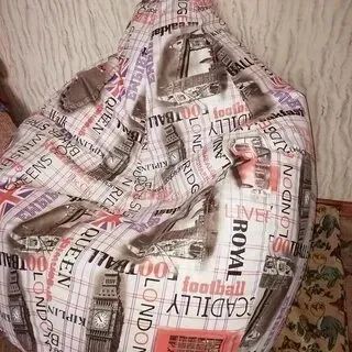 Лот: 20018608. Фото: 1. Мешок-кресло груша бу. Кресла-мешки