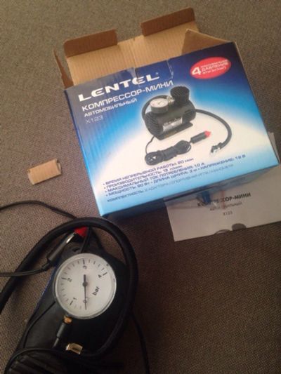 Лот: 6662207. Фото: 1. Компрессор автомобильный Lentel... Компрессоры автомобильные, шинные насосы