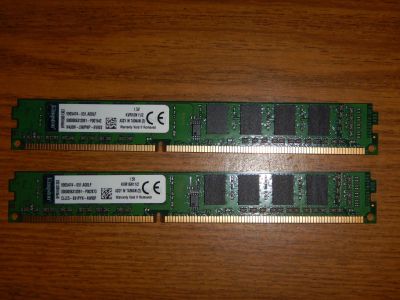 Лот: 12958137. Фото: 1. DDR3-1600 (PC3-12800) 4Gb (2x2Gb... Оперативная память