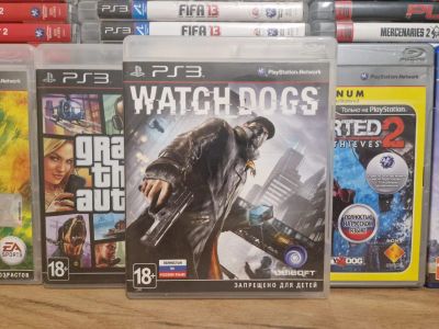Лот: 25851388. Фото: 1. Игра Watch Dogs (Playstation 3... Игры для консолей