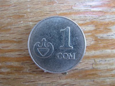 Лот: 17495202. Фото: 1. Монеты СНГ. Киргизия 1 сом 2008... Страны СНГ и Балтии
