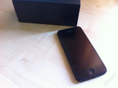 Лот: 2886735. Фото: 1. iPhone 5, новый, черный. Смартфоны