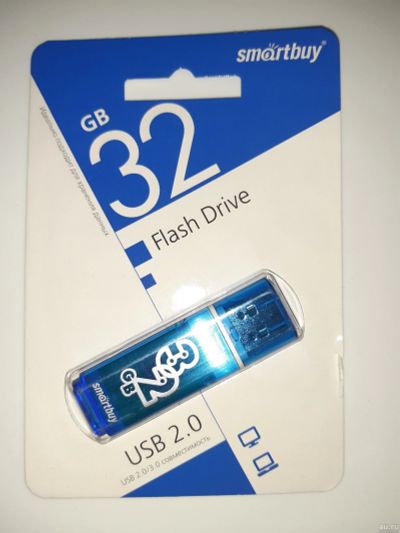 Лот: 15876574. Фото: 1. Флешка USB 32 Gb Smart Buy . Новая... USB-флеш карты