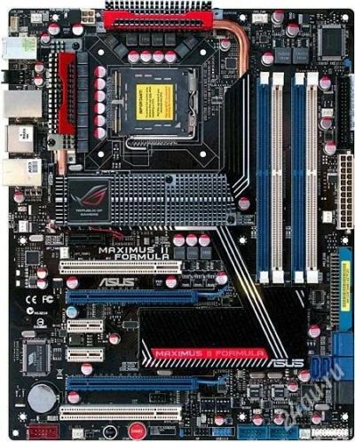 Лот: 1047444. Фото: 1. ASUS Maximus II Formula. Материнские платы