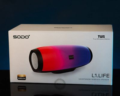 Лот: 19555438. Фото: 1. Портативная колонка SODO L1 Life... Портативные, беспроводные колонки