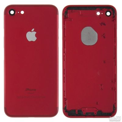 Лот: 17322587. Фото: 1. Корпус iPhone 7 Красный Бесплатная... Корпуса, клавиатуры, кнопки