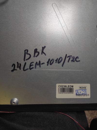 Лот: 19550720. Фото: 1. Bbk 24lem-1010/t2c. Запчасти для телевизоров, видеотехники, аудиотехники