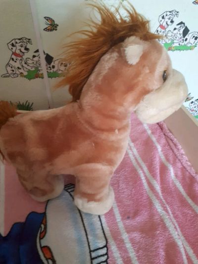 Лот: 11382277. Фото: 1. Лошадка большая. Мягкие