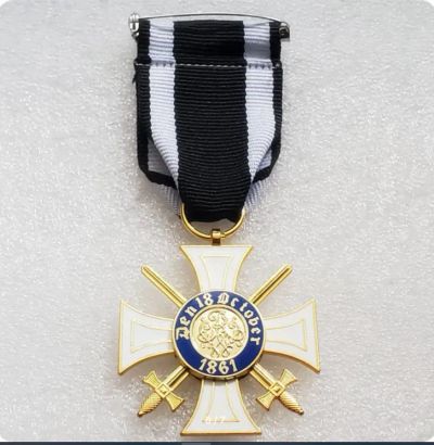 Лот: 21177000. Фото: 1. крест орден Короны Пруссия (Германия... Юбилейные