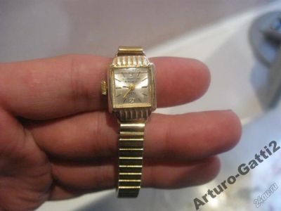Лот: 5931795. Фото: 1. Часы RUHLA 17 рубин позолота 1960-е... Оригинальные наручные часы