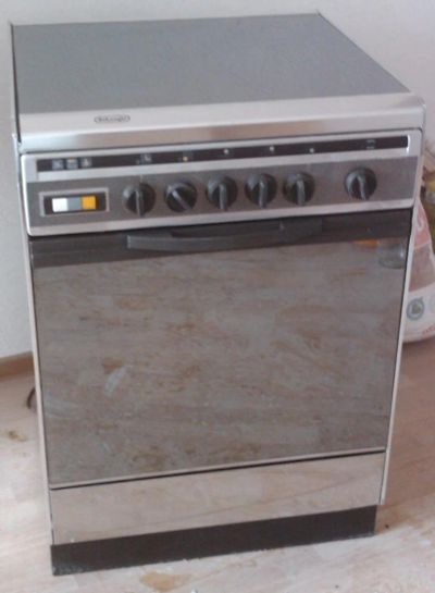 Лот: 4130017. Фото: 1. плита газовая DeLonghi с газовой... Плиты, духовые шкафы, варочные поверхности