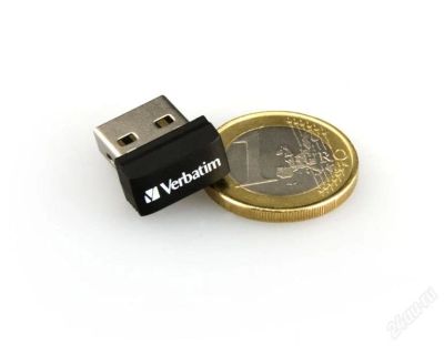 Лот: 2951901. Фото: 1. Флешка USB 16 Гб VERBATIM NANO... USB-флеш карты