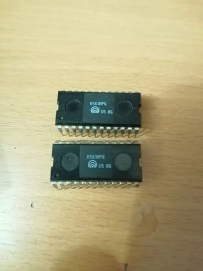Лот: 25907207. Фото: 1. Микросхемы К561ир6. 2 шт. Микросхемы