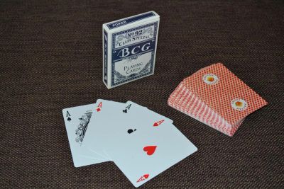 Лот: 3035451. Фото: 1. Карты для Покера BCG (Пластик... Настольные игры, карты