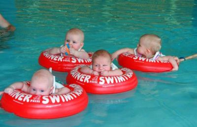 Лот: 7258422. Фото: 1. Круг Надувной Swimtrainer для... Ванночки, сиденья, горшки