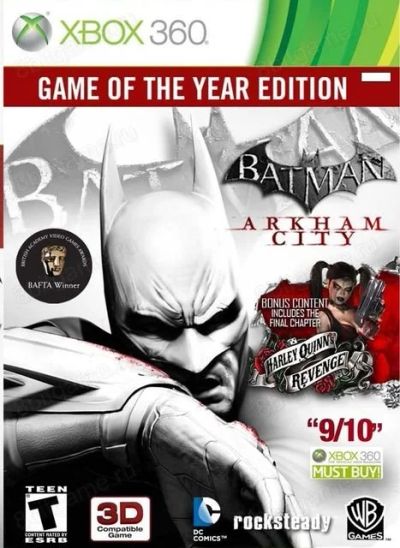 Лот: 14758418. Фото: 1. Batman: Arkham City - Game of... Игры для консолей