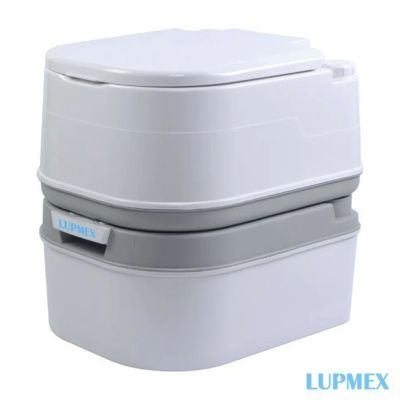 Лот: 21441523. Фото: 1. Биотуалет Lupmex белый с серым... Дачные туалеты