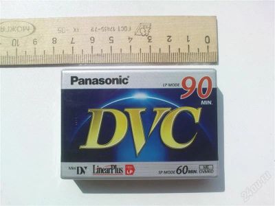 Лот: 1003041. Фото: 1. Кассета miniDV Panasonic AY-DVM60FF... Фотохимия