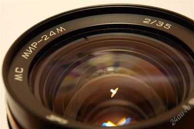 Лот: 790325. Фото: 1. Объектив Мир-24М МС 2\35 - редкий... Объективы