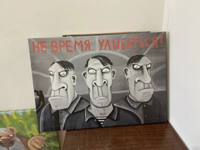 Лот: 18306670. Фото: 1. 4 картины Васи Ложкина одним лотом. Картины, рисунки