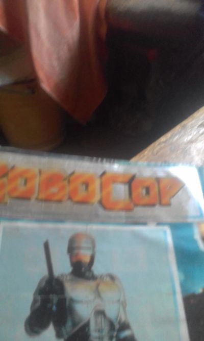 Лот: 11578026. Фото: 1. Альбом для наклеек робокоп 90х... Наклейки, карточки, вкладыши