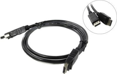 Лот: 20992502. Фото: 1. Кабель DisplayPort(m) - DisplayPort... Шлейфы, кабели, переходники