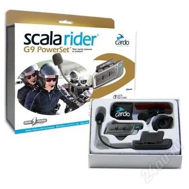 Лот: 2802681. Фото: 1. Cardo Scala Rider G9 PowerSet... Аксессуары