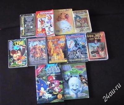 Лот: 1408407. Фото: 1. Раритетные Книги для Sega Mega... Игровые приставки, консоли